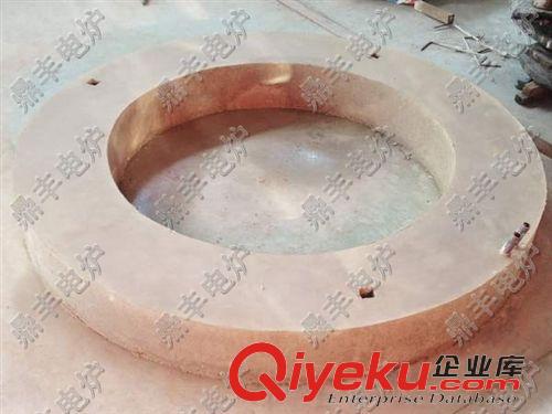 耐火制品 40噸中頻爐澆寶石爐蓋【四達(dá)】原始圖片2
