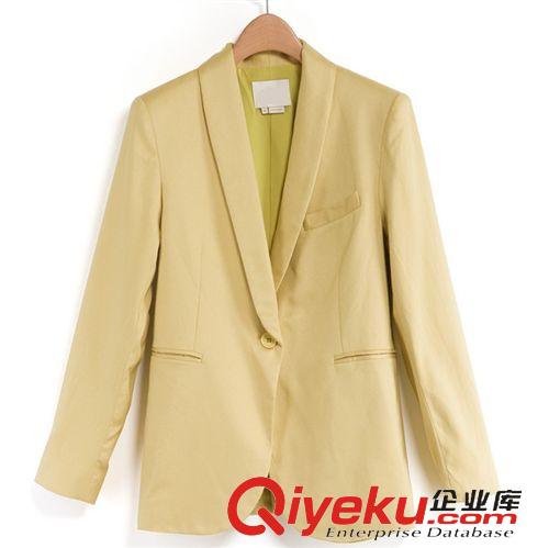 所有產(chǎn)品 斷碼清倉秋裝新款 女裝外套一?？埏@瘦薄款長袖西裝小香風上衣原始圖片2