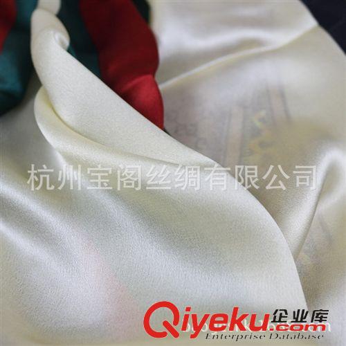真絲長巾 新款歐美真絲鏈條圍巾長絲巾女林志玲同款圍巾現貨批發原始圖片2