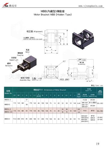 電機傳動座 現貨供應伺服電機傳動座原始圖片3