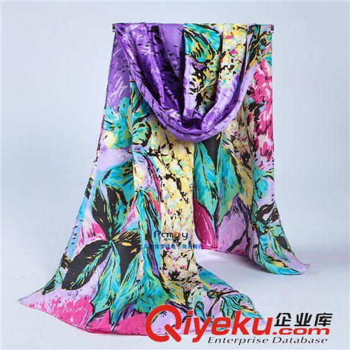 真絲/絲綢/仿羊絨/圍脖 韓國韓版2014新款圍巾冬季仿羊絨拼接圍脖 毛線圍巾廠家直銷