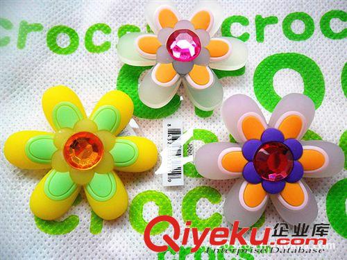 crocs鞋花 crocs鞋花鞋扣配件水鉆變色系列  卡洛馳智必星出品  現(xiàn)貨批發(fā)