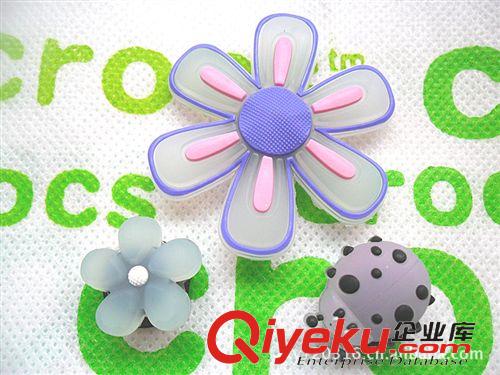 crocs鞋花 qwsf  crocs鞋花鞋扣配件 變色大花朵水鉆系列  智必星出品