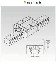 低組裝型直線導(dǎo)軌 tj批發(fā)銀泰PMI低組裝兩孔四方滑塊_MSB30TSSSFCN