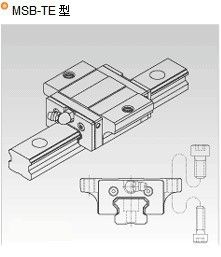 低組裝型直線導軌 tj批發銀泰PMI低組裝四方滑塊_MSB15SSSFCN