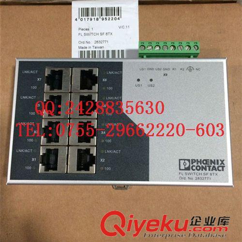 其他工控产品 FLSWITCH SF 8TX  菲尼克斯