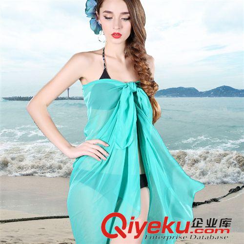防曬沙灘巾 仿真絲純色女絲巾義烏圍巾批發(fā)爆款春夏秋超大絲巾沙灘巾防曬披肩
