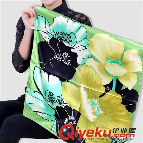 絲巾紗巾 廠家批發 2014春秋新女士絲巾 上海故事真絲絲巾 蘇州絲巾小方巾原始圖片3