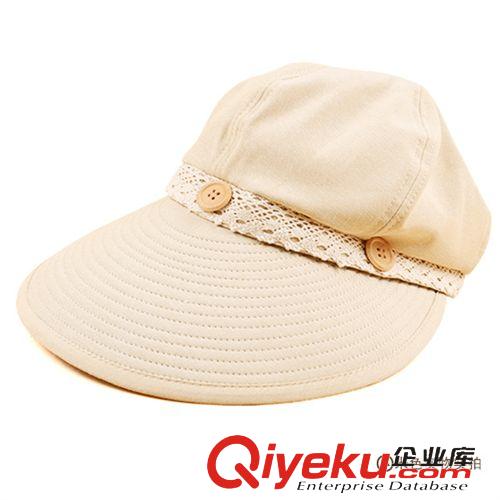 春夏遮陽帽子 批發 韓版防紫外線防曬遮陽帽子 大沿沙灘帽 折疊夏季女款太陽帽原始圖片3