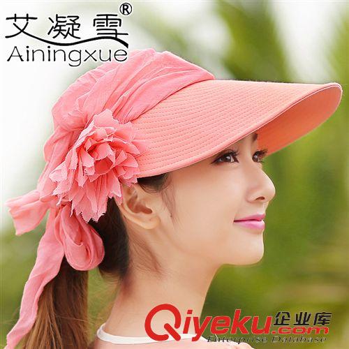 春夏遮陽帽子 批發(fā) 夏天太陽帽子 防紫外線韓版可折疊遮陽帽 女防曬大沿沙灘帽