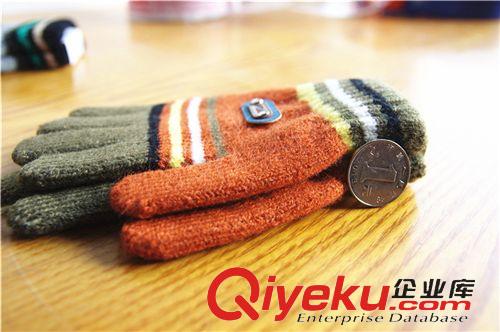 秋冬新品 G006廠家直銷 爆款供應 兒童陽光男孩兔毛分指保暖手套批發原始圖片3