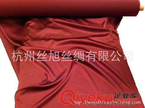 絲綢染色現貨成品熱銷展示區 現貨供應28mm彈力緞染色成品 108門幅 可來樣定制 廠家直銷原始圖片3