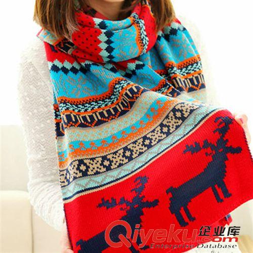 女款毛線 女士韓國冬天保暖圍脖套頭女時(shí)尚加厚棉質(zhì)圍巾秋冬韓版潮流批發(fā)
