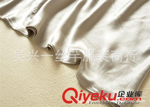 內(nèi)衣睡衣區(qū)－四季風(fēng)云 批發(fā)歐美零料{bfb}桑蠶絲純色真絲吊帶裙襯裙打底裙長(zhǎng)吊帶裙子睡裙原始圖片3