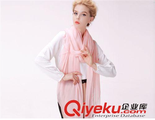其他－圍巾等 春秋gddp桑蠶絲絲巾長巾女長款純色防曬披肩超長超大紗巾兩用