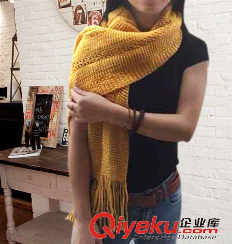 毛線圍巾 新款日系文藝范縷空針織保暖圍巾 韓國女秋冬韓版圍脖