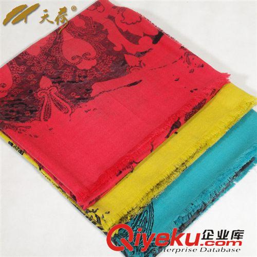 規(guī)格 天荷2014新款純羊毛圍巾 女秋冬加厚超大披肩 140*140保暖大方巾原始圖片3