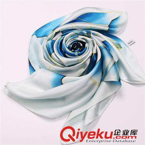 真絲大方巾 專柜zp 春秋女士真絲手繪大方巾杭州絲綢{bfb}桑蠶絲絲巾 FW218原始圖片3