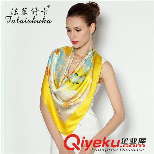 真絲大方巾 2014新款真絲手繪大方巾 gd女士絲綢絲巾桑蠶絲披肩禮品 FW223