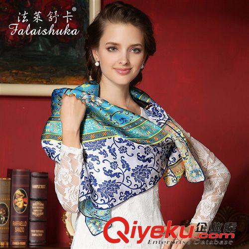 真絲大方巾 dp女士真絲大方巾豹紋絲巾桑蠶絲春秋圍巾披肩兩用gd F501
