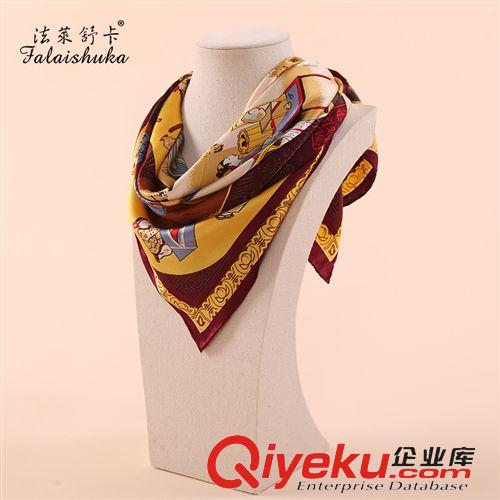真絲大方巾 批發真絲絲巾高檔桑蠶絲正品女大方巾 中國風商務禮品圍巾 F511原始圖片2