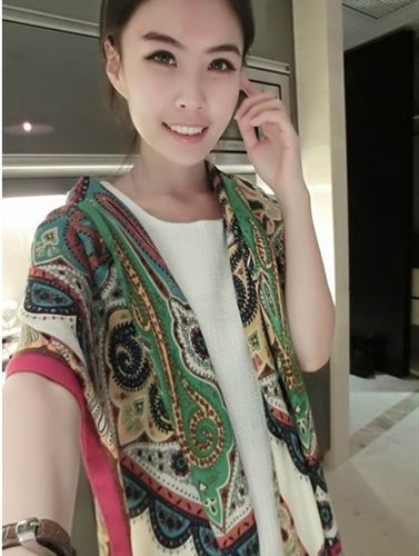 7.30新品 2014秋新款 品質貨歐洲站明星同款仿羊絨拉毛圍巾披肩 女空調披肩