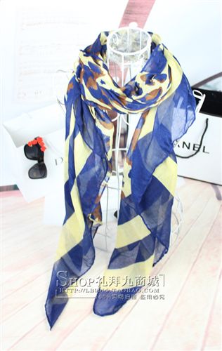 7.30新品 B210 2014小時(shí)代3楊冪同款豹紋圍巾爆款大圍巾 時(shí)尚圍巾  批發(fā)