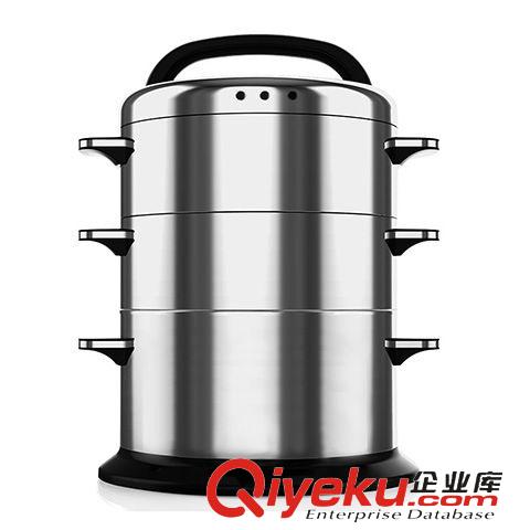 生活小電器  康佳 zp全不銹鋼8L容量雙層電蒸籠 蒸全味KGTLB-589