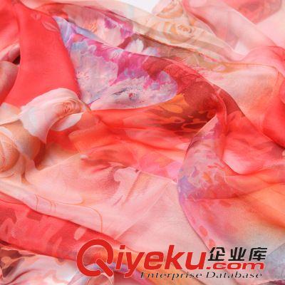 2015年03月新款 上海故事 春夏超大雪紡紗巾絲巾 印花保暖圍巾披肩兩用原始圖片3