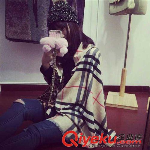 14年11月15日新款 2014新款dp圍巾豹紋星星羊絨豹點(diǎn)披肩gd秋冬季女厚披肩