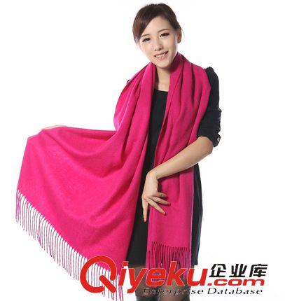 羊毛圍巾 2014秋冬最熱披肩 上帝的調(diào)色盤羊絨披肩 七彩女王拼接圍巾批發(fā)