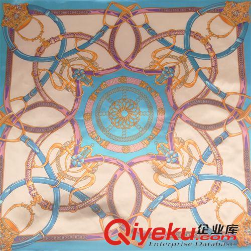 真絲圍巾 韓國新款90*90超大方巾 女士圍巾批發真絲絲巾批發原始圖片3