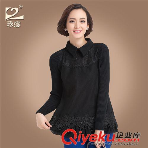 春裝熱銷 春款女式大圓領(lǐng)蝙蝠衫純色平板針織抗起球毛衣廠家批發(fā)