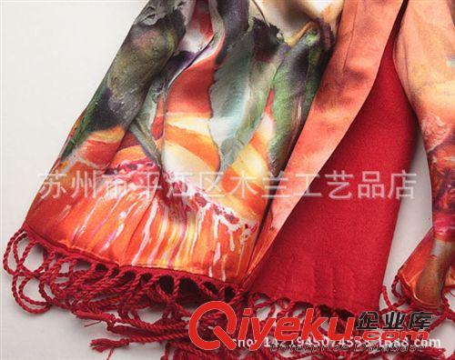 真絲面 拉絨低披肩 蘇州絲綢{bfb}桑蠶絲 真絲圍巾 gd披肩 真絲面 拉絨低原始圖片3