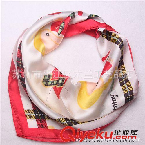 真絲小方巾 蘇州絲綢 {bfb}桑蠶絲 真絲圍巾/絲巾 加厚真絲小方巾 廠家直銷原始圖片2