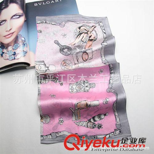 真絲小方巾 蘇州絲綢 {bfb}桑蠶絲 真絲圍巾/絲巾 加厚真絲小方巾 廠家直銷原始圖片3