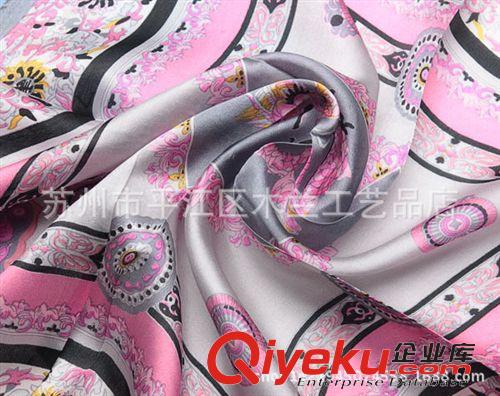 真絲小方巾 蘇州絲綢 {bfb}桑蠶絲 真絲圍巾/絲巾 加厚真絲小方巾 廠家直銷原始圖片2
