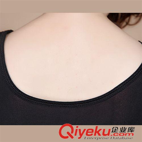 保暖塑身內衣 女士塑身無痕加絨秋冬托胸保暖背心 性感超柔料美體保暖內衣批發原始圖片3