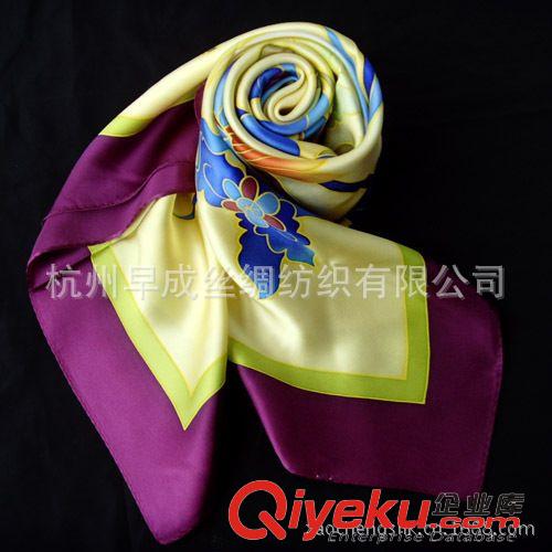 真絲手繪絲巾Silk Handpaint Scarf 絲綢藝術(shù)精品 新款gd真絲手繪絲巾 杭州素縐緞大方巾圍巾110CM