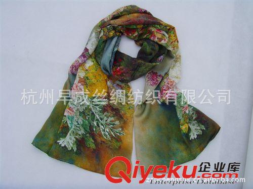 數(shù)碼噴繪絲巾Digital Print Scarve 限時(shí)特惠批發(fā)圍巾絲巾禮品 民族風(fēng)水果噴繪桑蠶絲超長(zhǎng)絲巾披肩