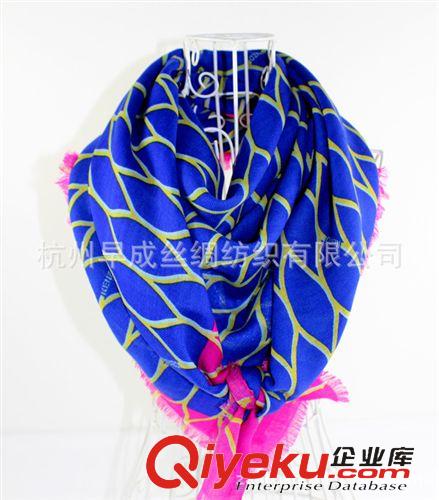 11月上新New Arrival 秋冬新款圍巾 高田賢三漁網圍脖 真絲羊絨大方巾絲巾披肩140CM原始圖片3