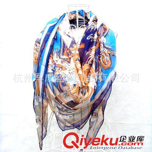 真絲方巾Silk Square Scarves 明星神話款 杭州禮品絲巾定做 {bfb}純真絲印花大方巾圍巾 140CM