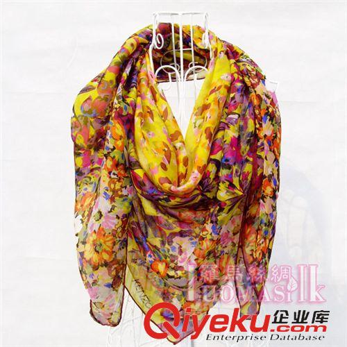 真絲方巾Silk Square Scarves 夏天必備沙灘巾披肩 出口訂單KENZO真絲雪紡大方巾絲巾圍巾 140CM原始圖片2