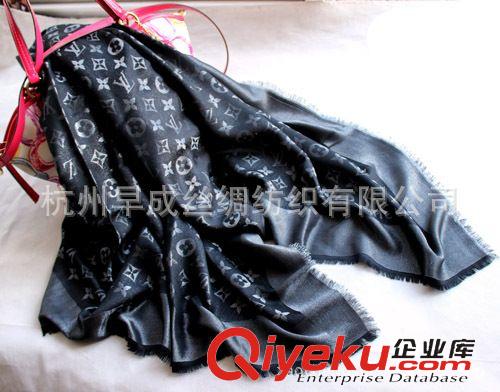 全棉大方巾Cotton Square Scarves 霍思燕同款L家經典百搭絲巾 gd金線秋冬圍巾 超大大方巾披肩