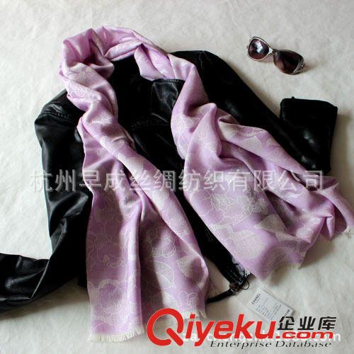 真絲長巾Silk Long Scarves 經(jīng)典豹紋圍巾 秋冬圍巾 好手感正宗真絲羊毛超大圍巾披肩