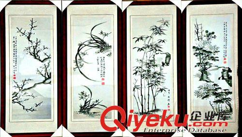 仕女人物系列 【廣大認可】手工刺繡鳳袍蘇繡禮品商務禮品中國特色送老外禮品