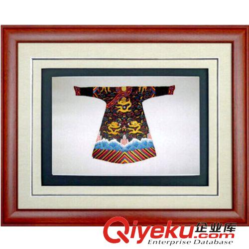 仕女人物系列 【經(jīng)典爆款】手工刺繡龍袍蘇繡禮品商務(wù)禮品可定制