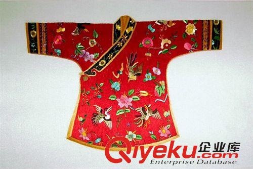 仕女人物系列 【特別供應】手工刺繡鳳袍送外賓禮品多圖多款原始圖片2