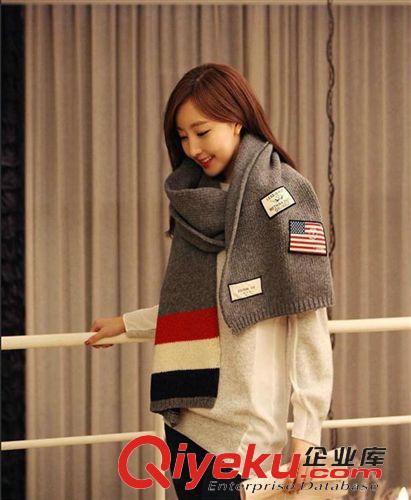 11月份新品 2014秋冬新款 韓版仿羊絨毛線雙線圍脖 保暖圍脖