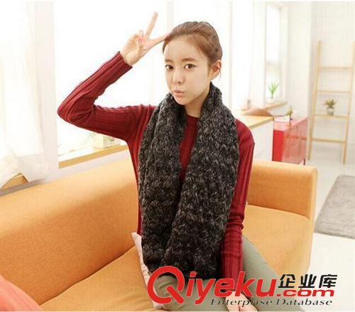 11月份新品 2014秋冬新款 韓版仿羊絨毛線雙線圍脖 保暖圍脖
